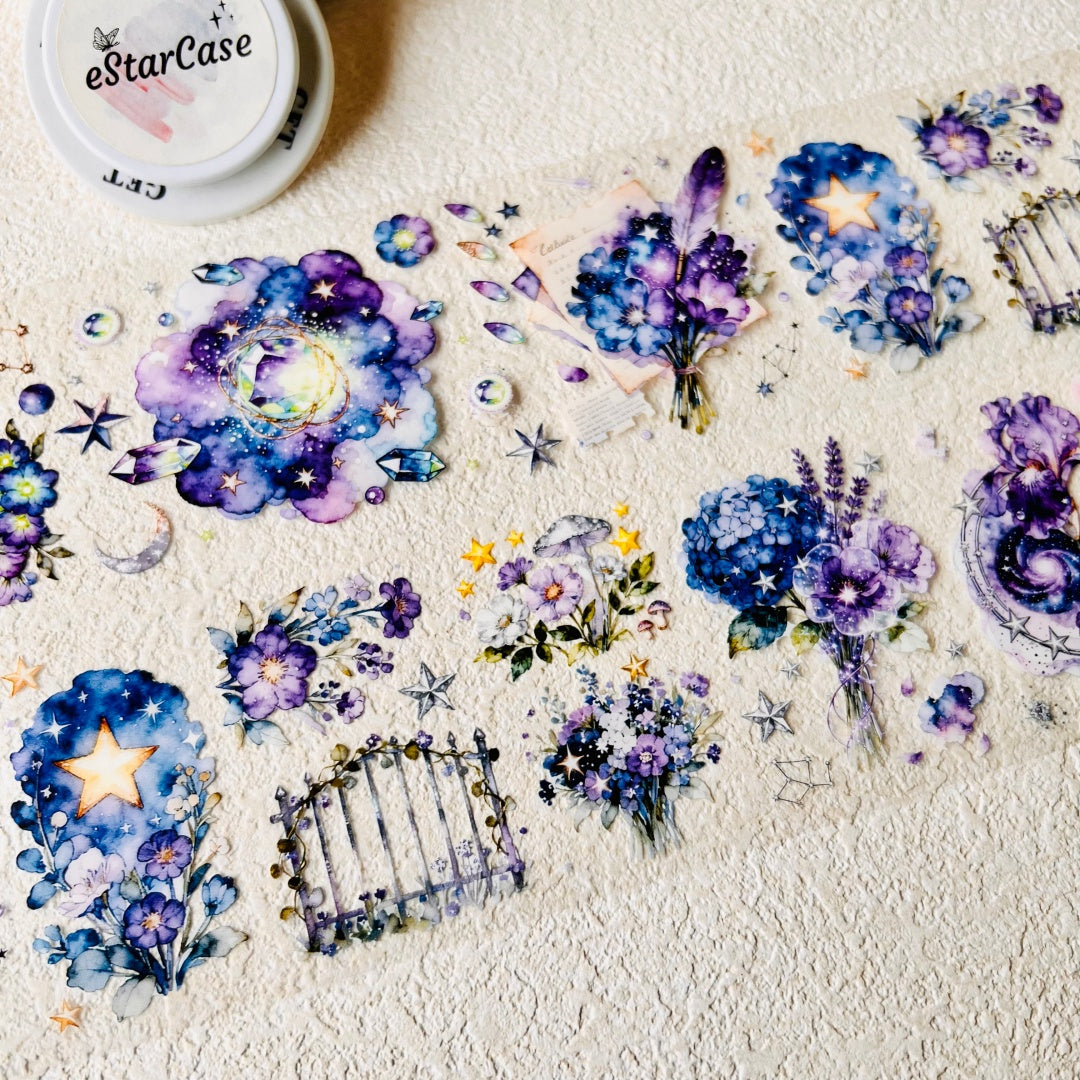 7cm*2m Garden of Moon & Stars Tape