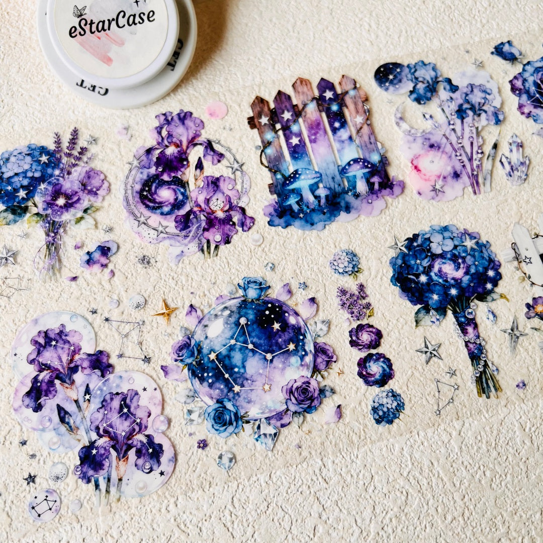 7cm*2m Garden of Moon & Stars Tape