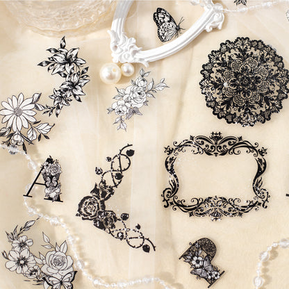 Garden of flowers Sticker 15pcs