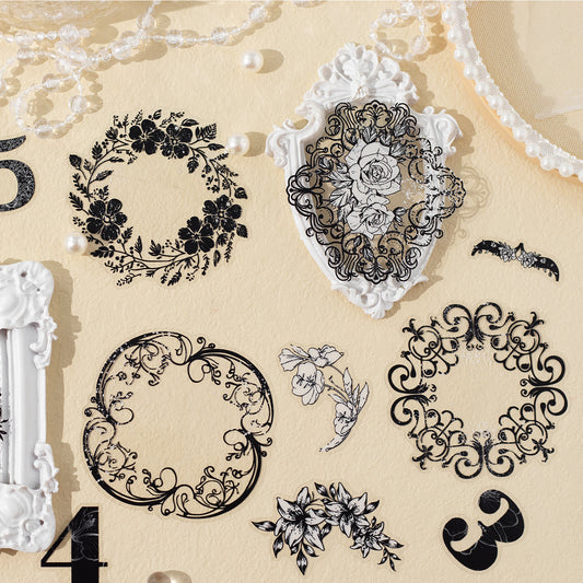 Garden of flowers Sticker 15pcs