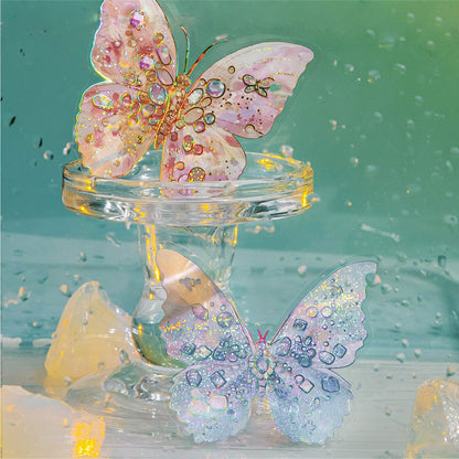 Gem Butterfly Dream Stickers 10pcs