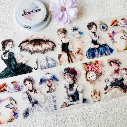 6.5cm*2m Gentle Chat Over Tea Tape
