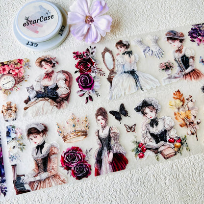 6.5cm*2m Gentle Chat Over Tea Tape