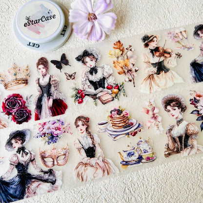 6.5cm*2m Gentle Chat Over Tea Tape