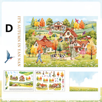 Gentle South Bank Sticker 3pcs