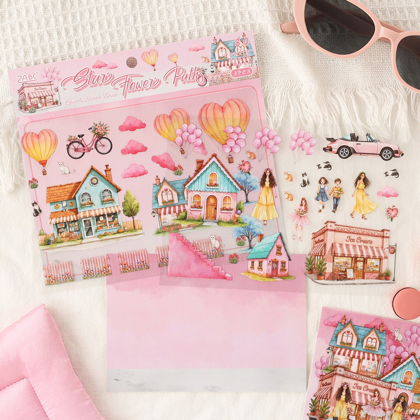 Gentle South Bank Sticker 3pcs