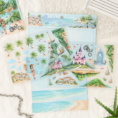 Gentle South Bank Sticker 3pcs