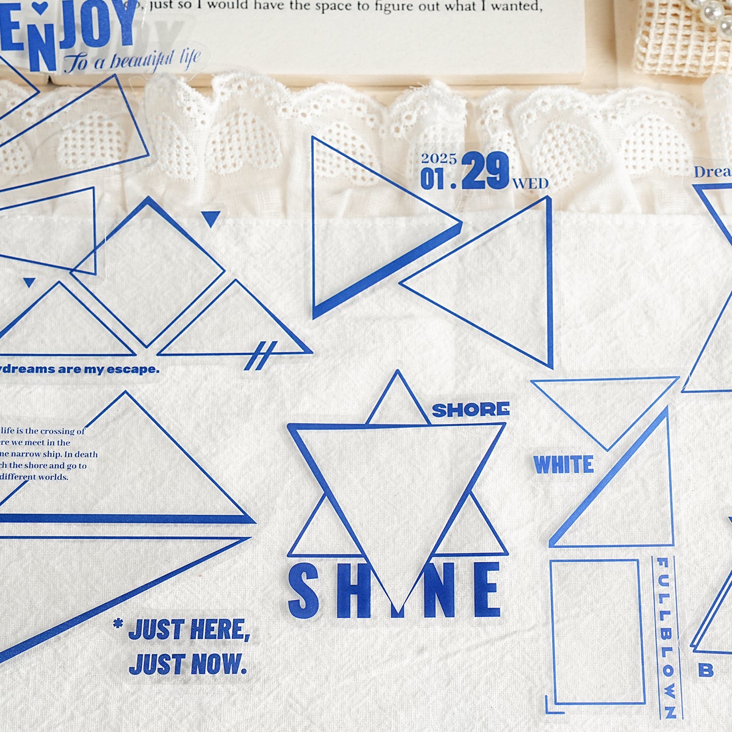 Geometric Fantasy Sticker 15pcs