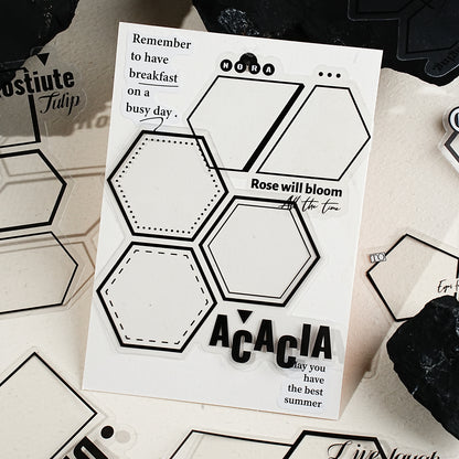 Geometric Fantasy Sticker 15pcs