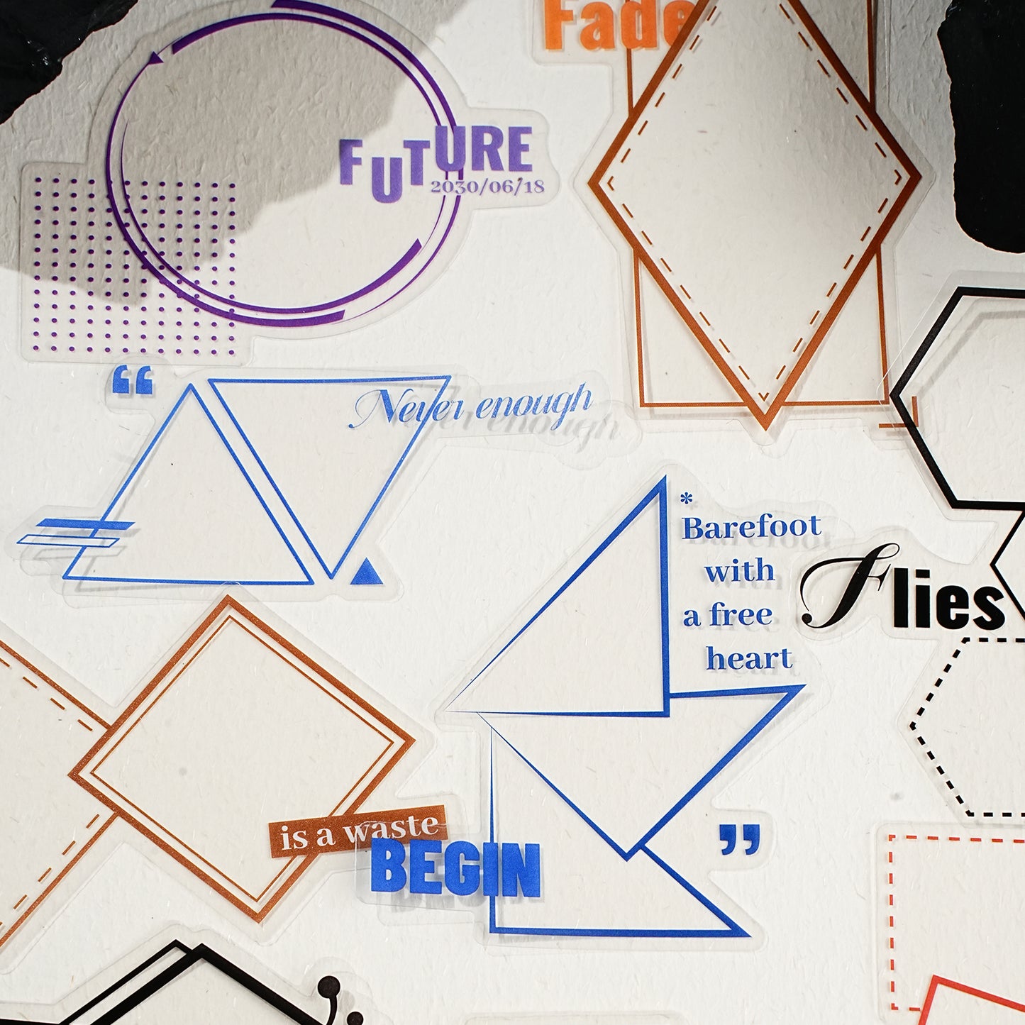 Geometric Fantasy Sticker 15pcs