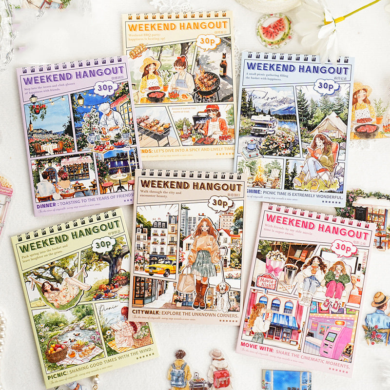 Get Together Stickers 30pcs
