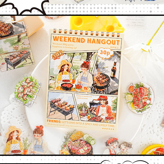 Get Together Stickers 30pcs