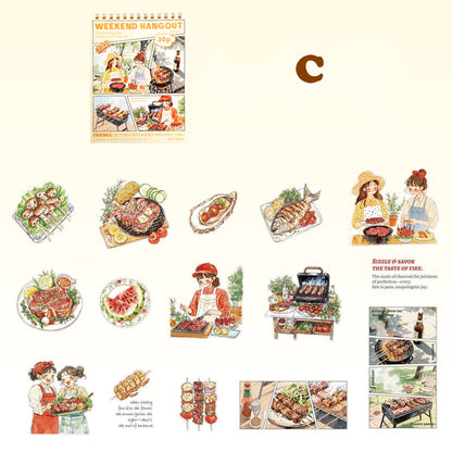 Get Together Stickers 30pcs