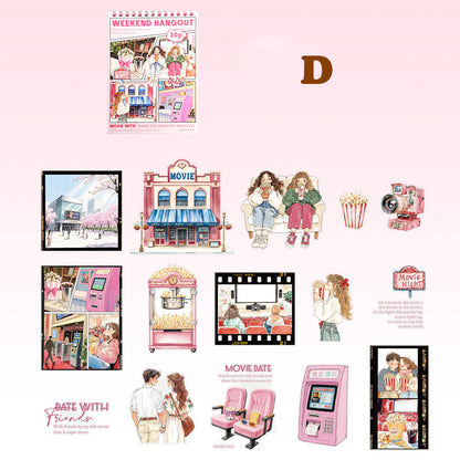 Get Together Stickers 30pcs