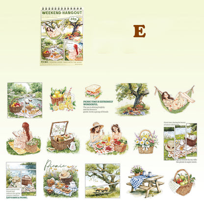 Get Together Stickers 30pcs