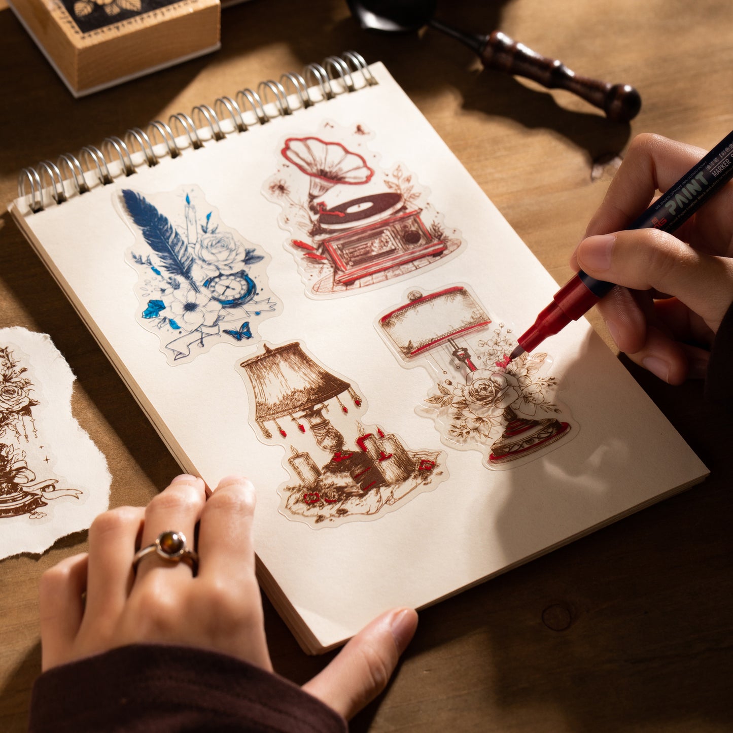 Gilded Collection Sticker 20pcs