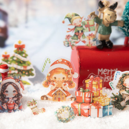 Girl's Christmas Weekly Sticker Book 20pcs