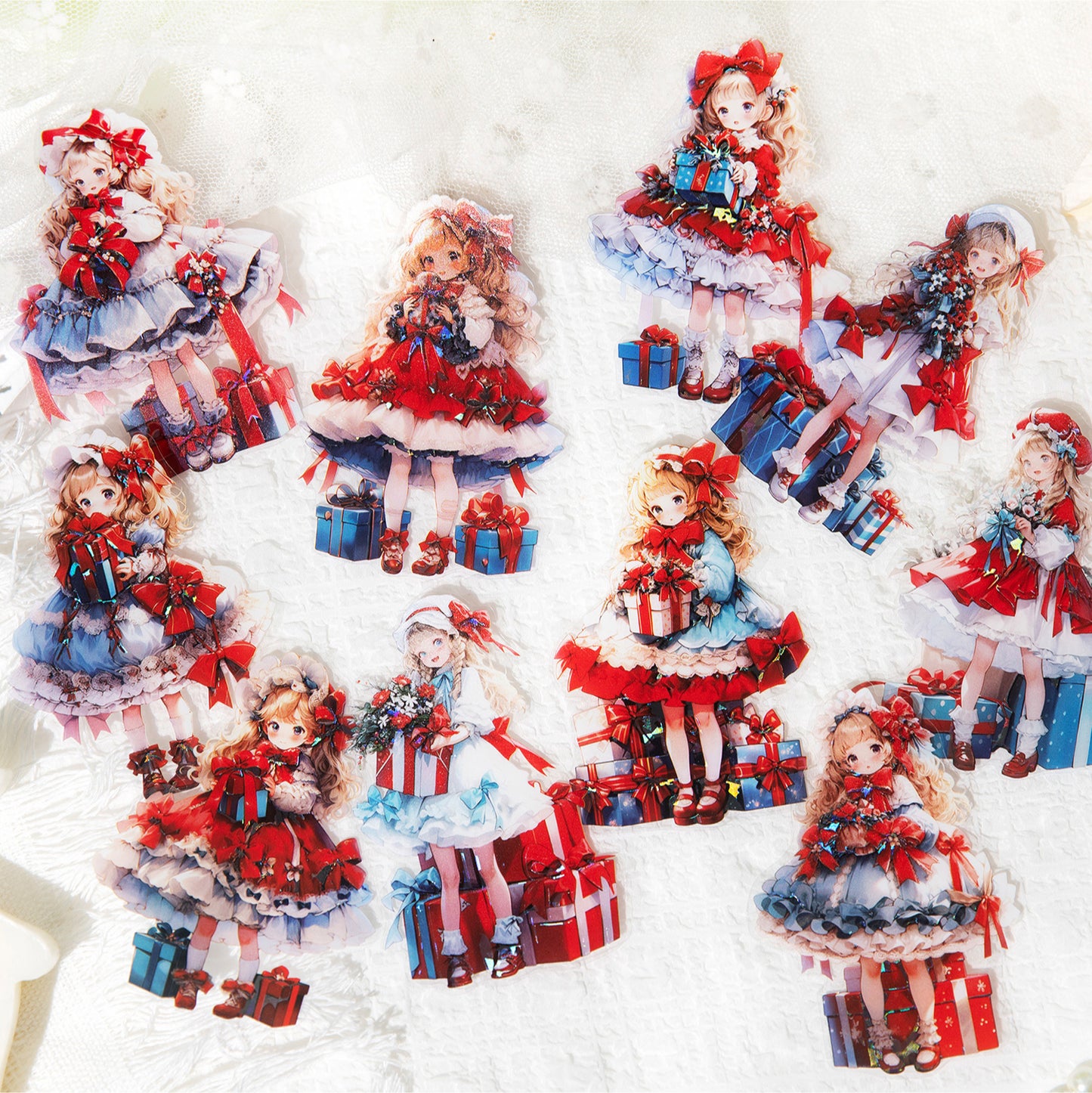 Girl's Diary Sticker 10pcs