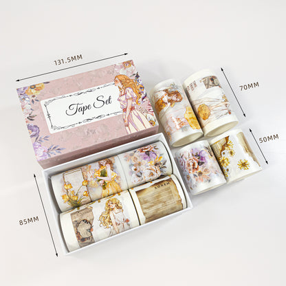 Pre-Cut Girls Tape Set-D