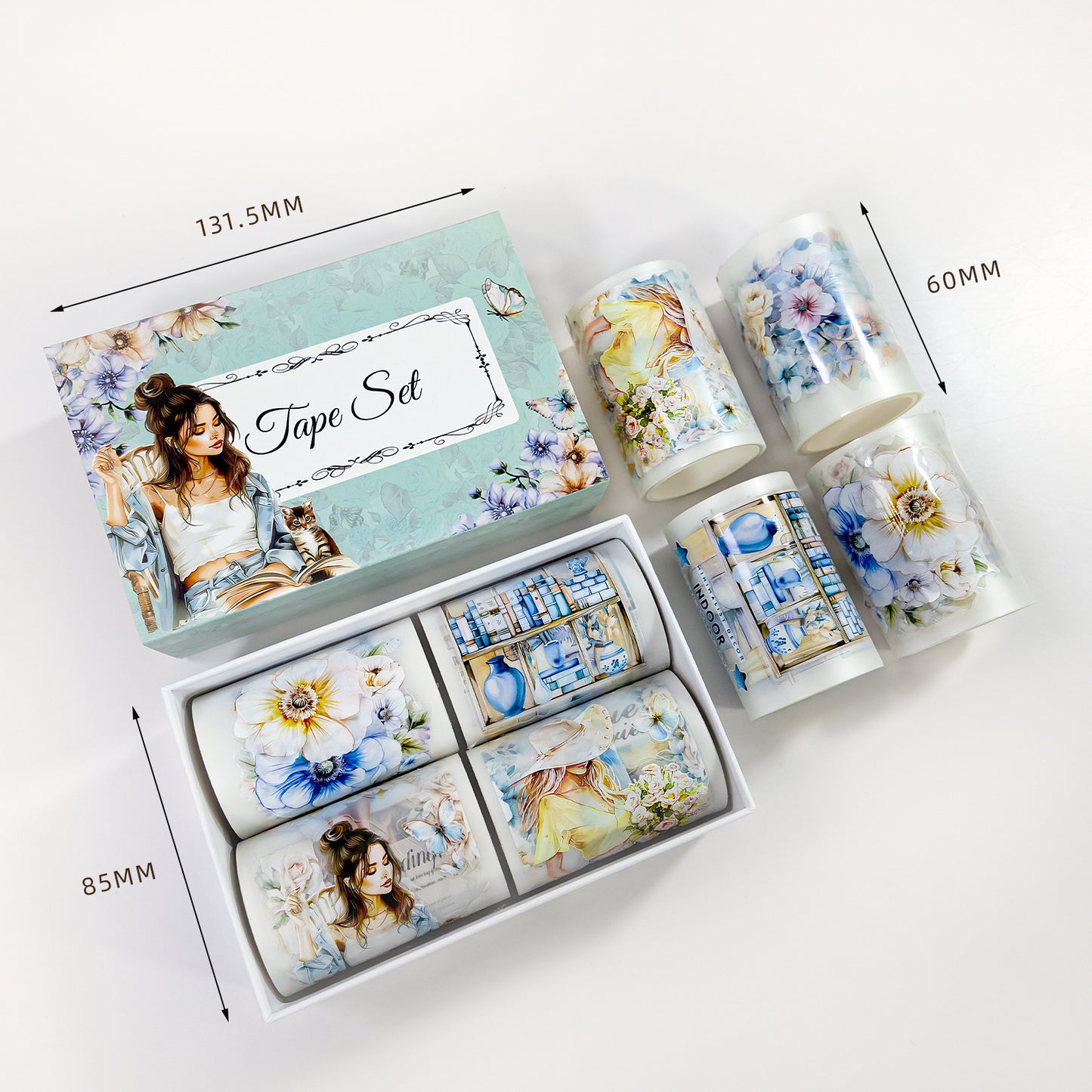 Pre-Cut Girls Tape Set-C