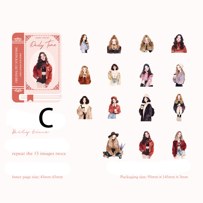 Girls' Generation Sticker 30pcs
