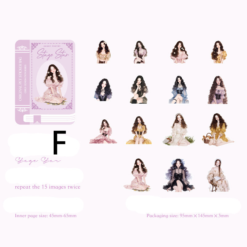 Girls' Generation Sticker 30pcs