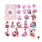 Girls and Flower Stickers 40pcs