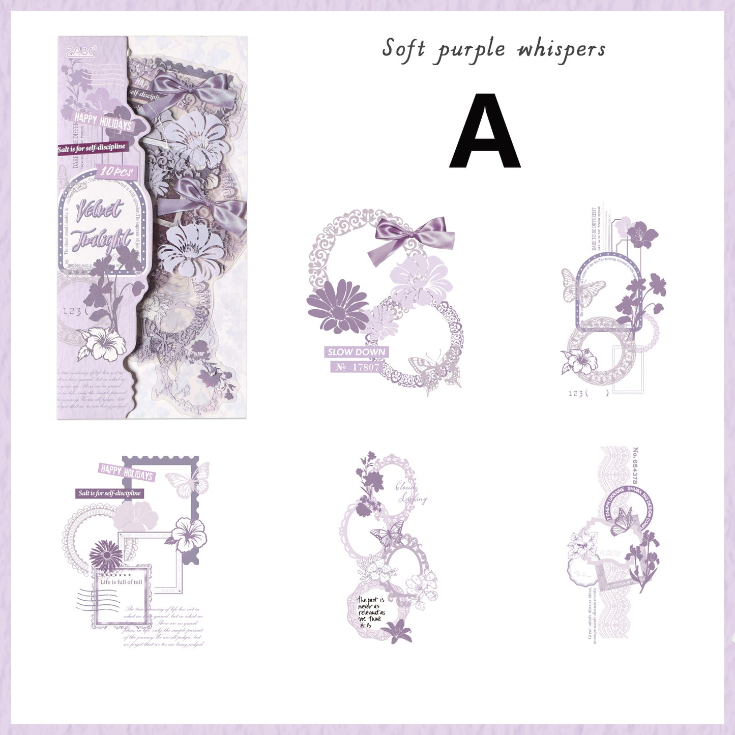 Glazed Letter Paper 10pcs