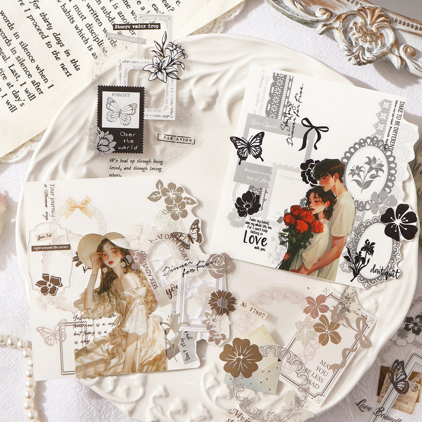 Glazed Letter Paper 10pcs