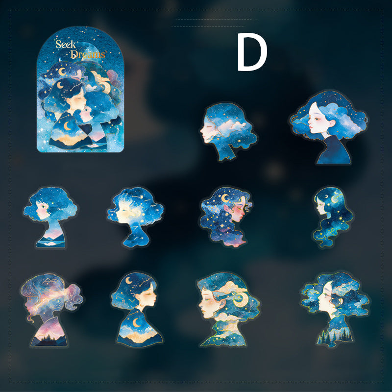 Glimmer of a Dream Sticker 10pcs