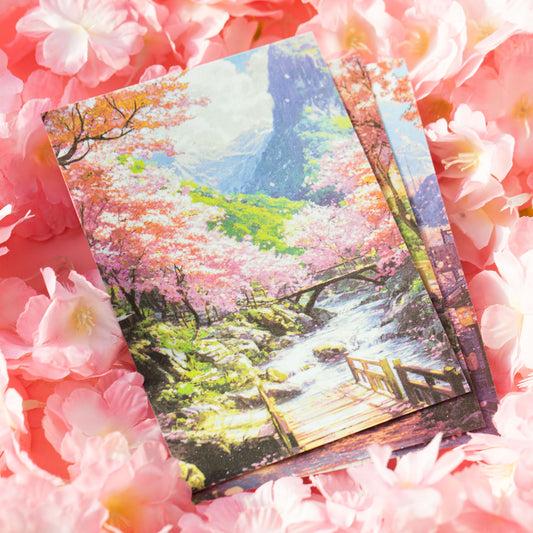 Go See Cherry Blossoms Paper 10pcs