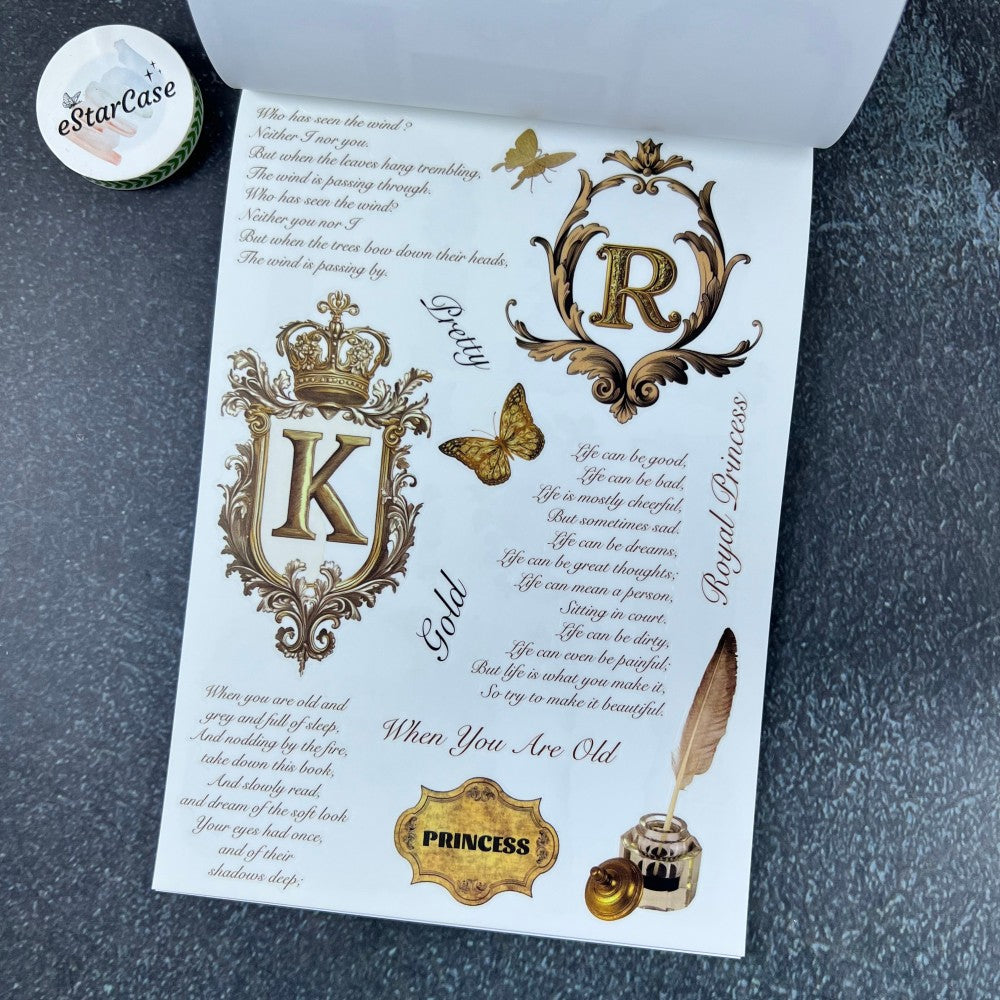 Golden Legend Sticker Book