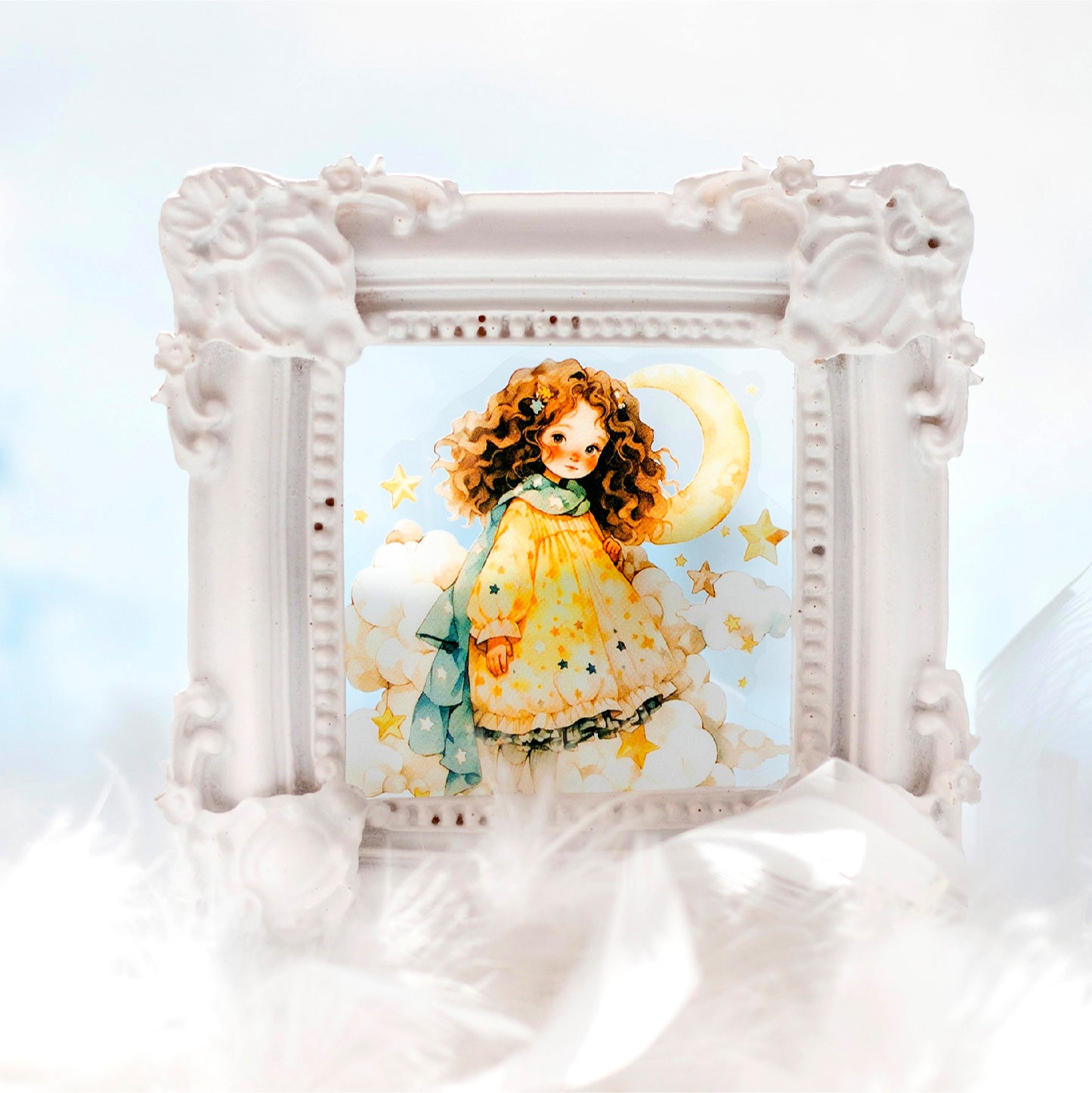 Goodnight Girl Sticker 20pcs