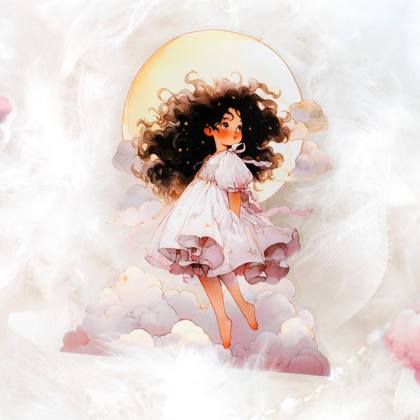 Goodnight Girl Sticker 20pcs