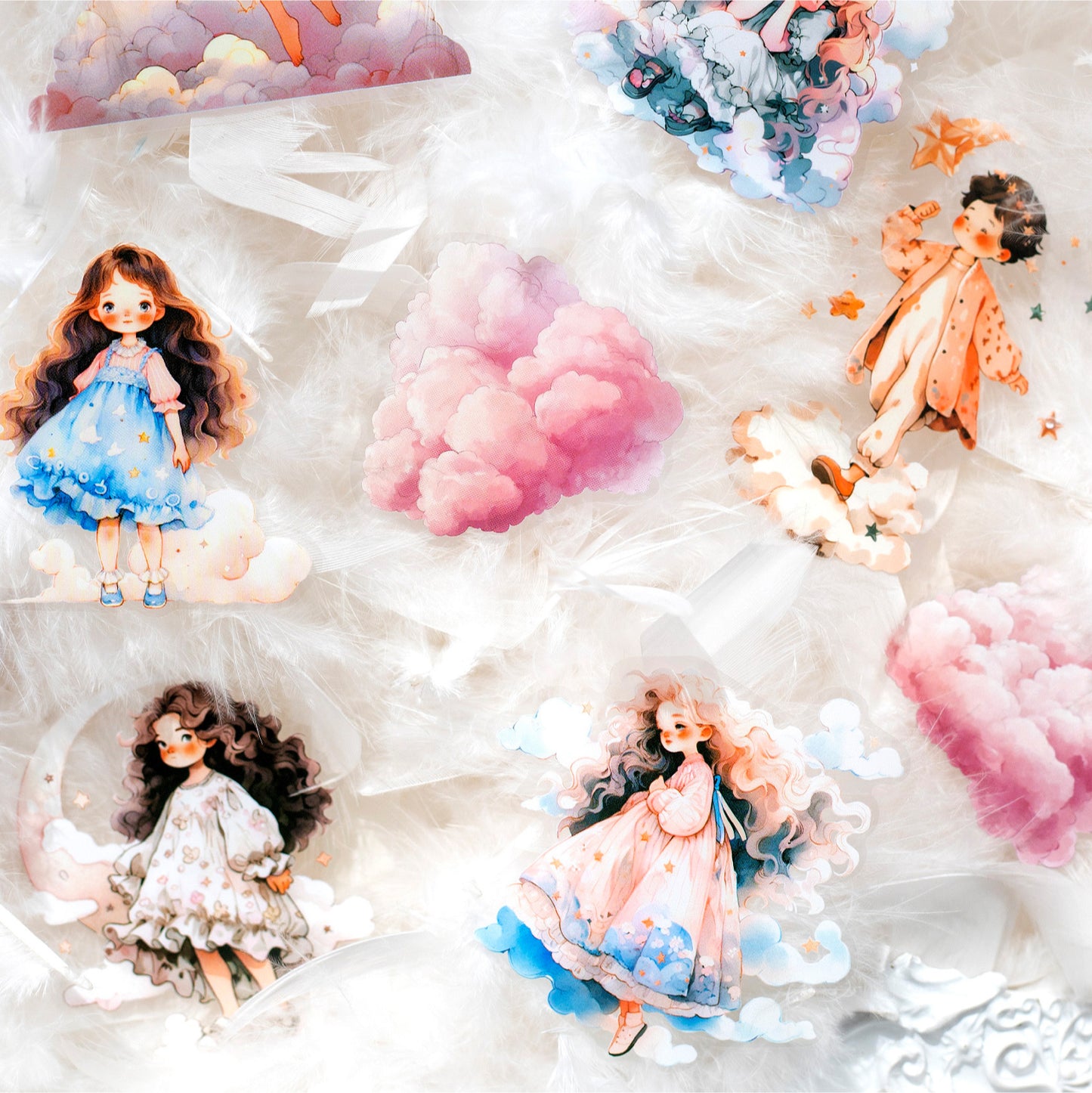 Goodnight Girl Sticker 20pcs