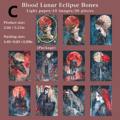 Gothic Fantasy Paper 30pcs