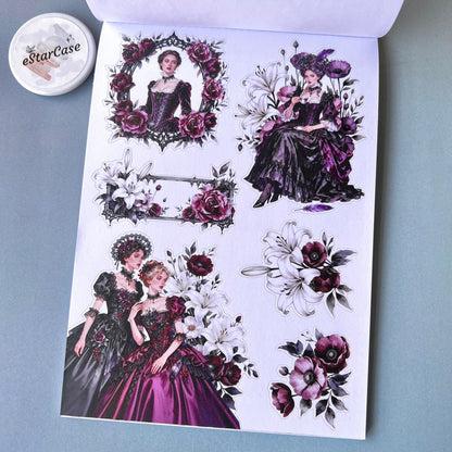 Gothic Rose Manor Sticker Book