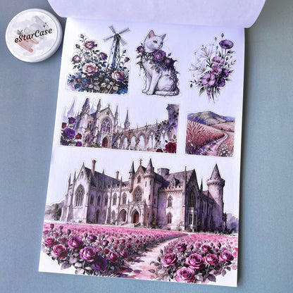 Gothic Rose Manor Sticker Book