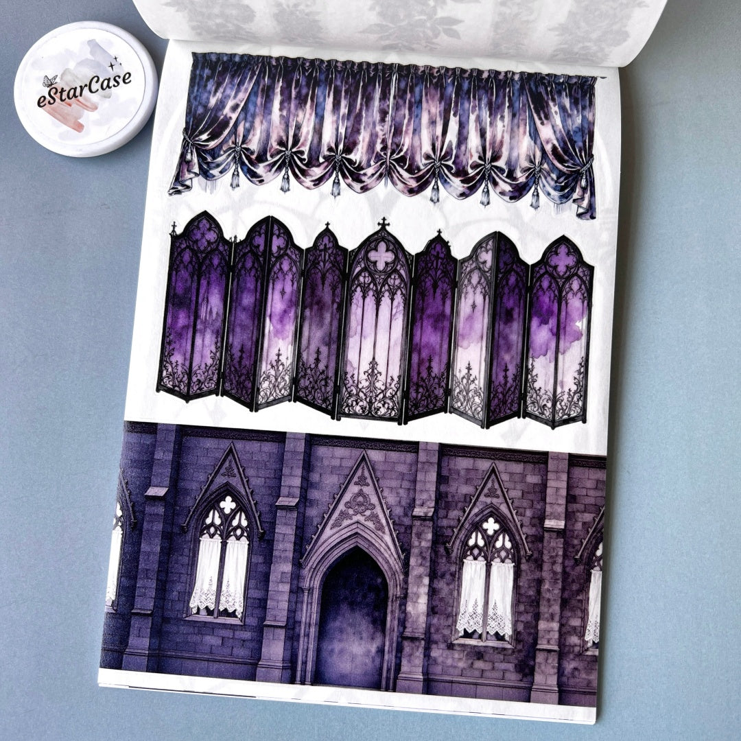 Gothic Rose Manor Sticker Book
