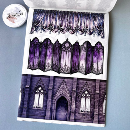 Gothic Rose Manor Sticker Book
