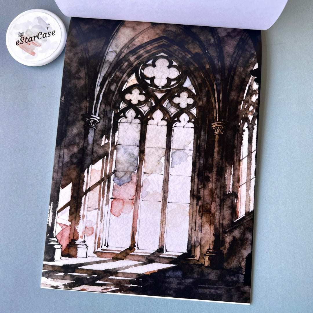Gothic Rose Manor Sticker Book