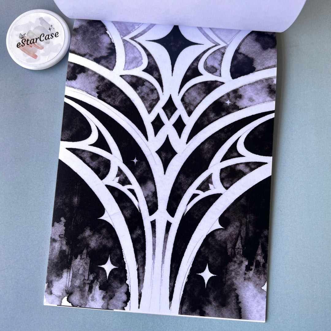 Gothic Rose Manor Sticker Book