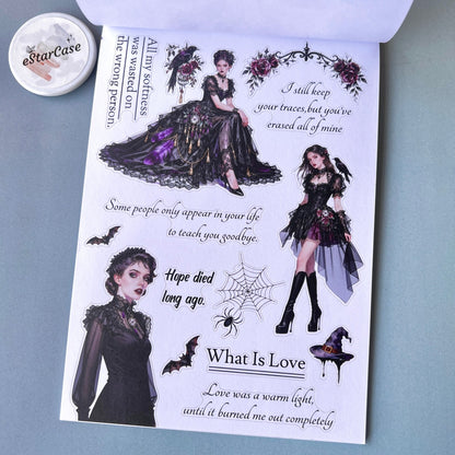 Gothic Rose Manor Sticker Book