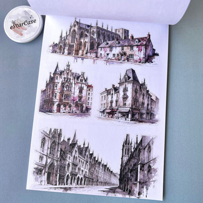 Gothic Rose Manor Sticker Book