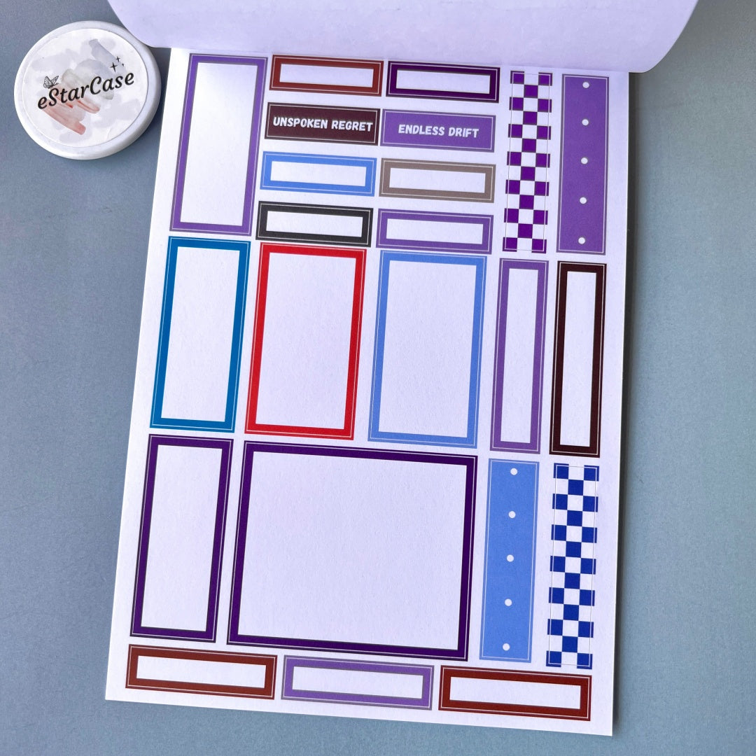 Gothic Rose Manor Sticker Book