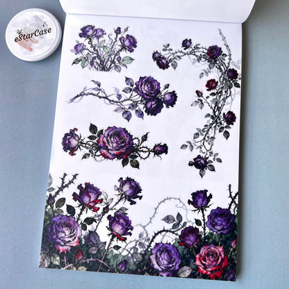 Gothic Rose Manor Sticker Book