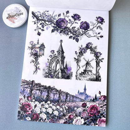 Gothic Rose Manor Sticker Book