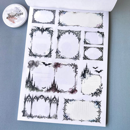 Gothic Rose Manor Sticker Book