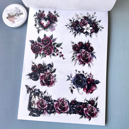 Gothic Rose Manor Sticker Book