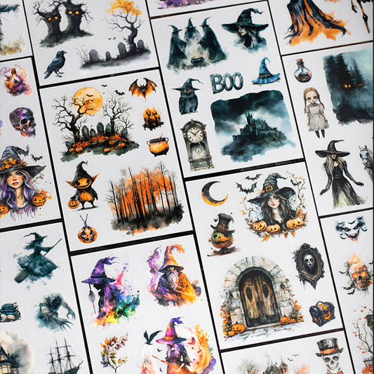 Rub-on Gothic Siege Stickers 5pcs